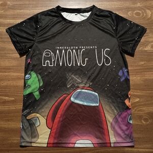 AMONG US T-SHIRT - Adult S Kids XL // Video Game Sus Alien Impostor Tee Shirt